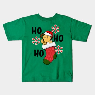 Ho, ho, ho! - Christmas Dog Lovers! Kids T-Shirt